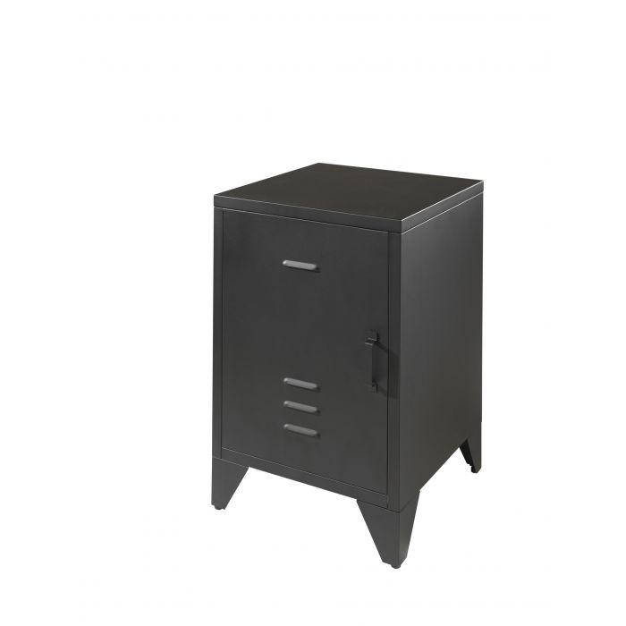 Bronxx nightstand matt black