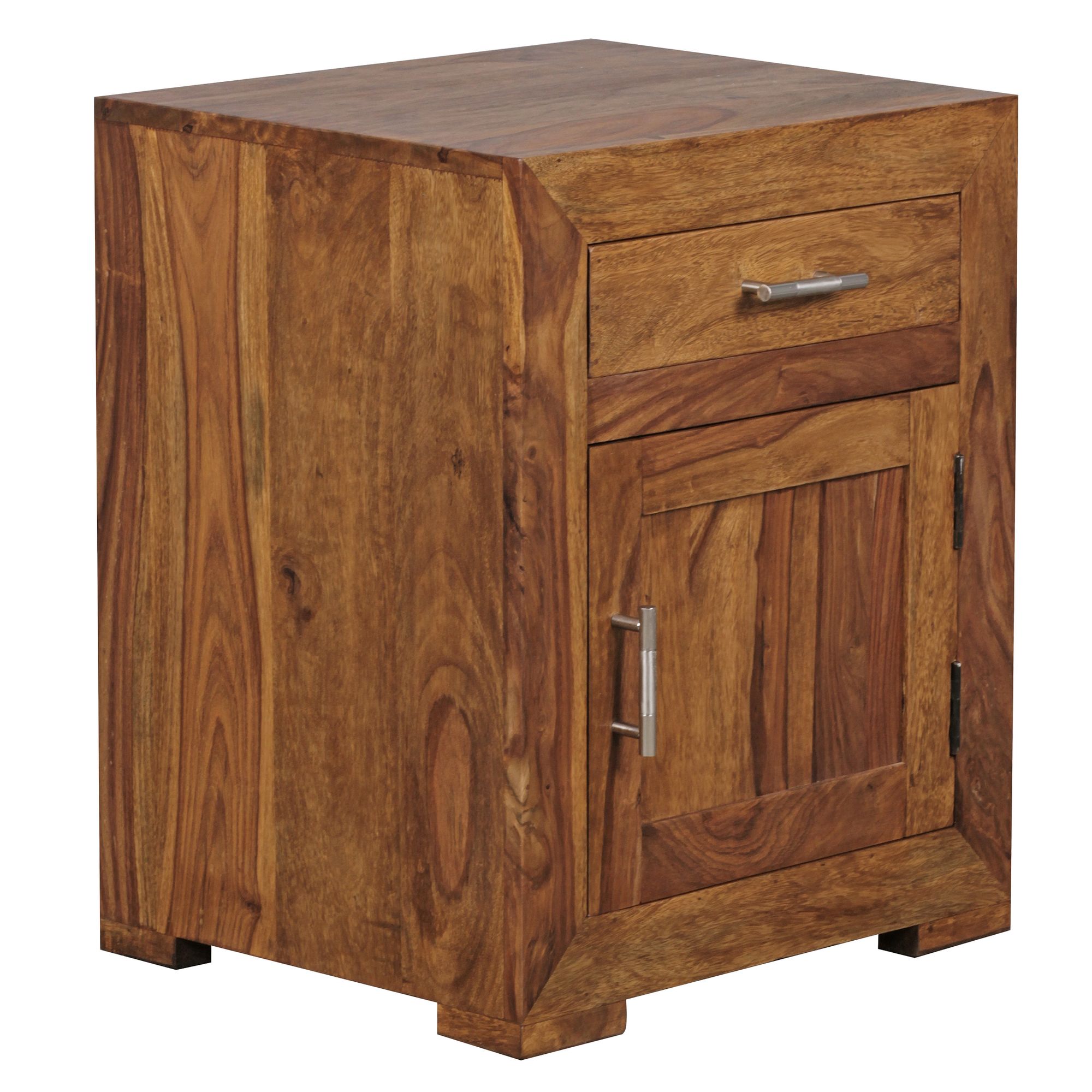 Bedside table mumbai solid wood sheesham design bedside table 60 cm with drawer and door bedside table for box spring bed