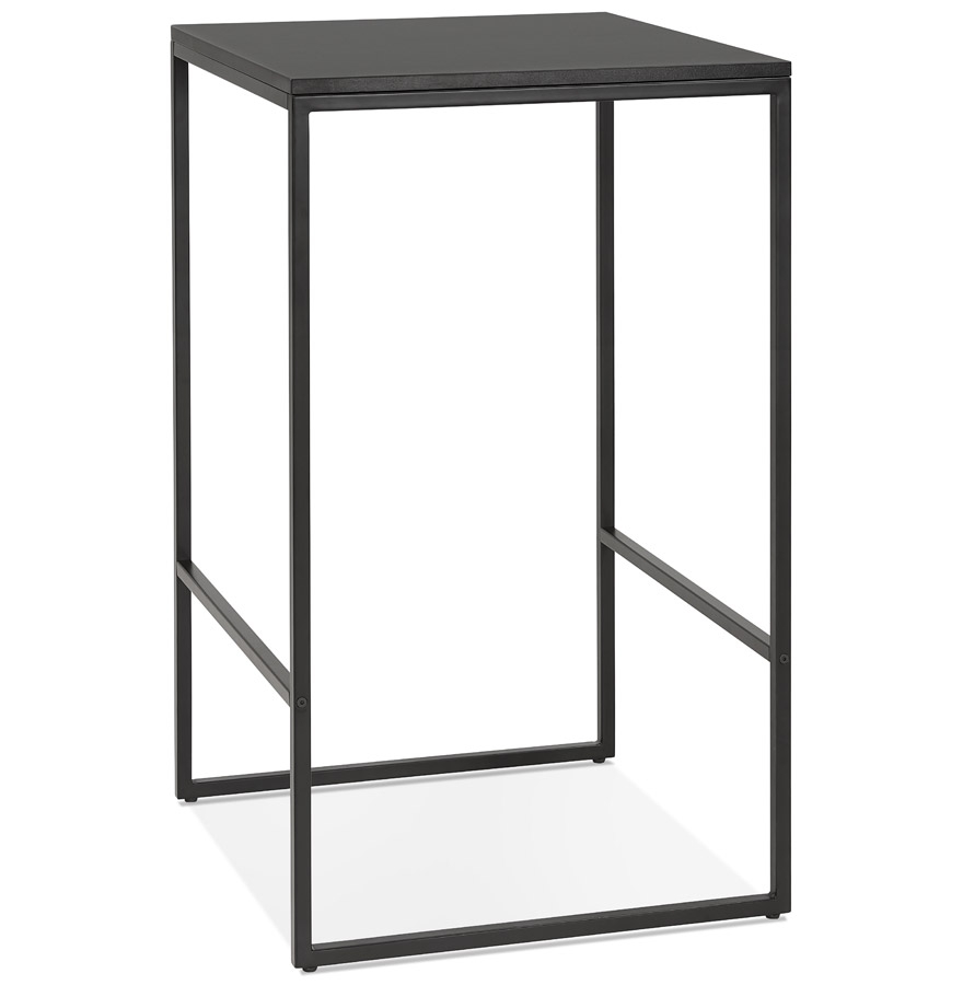 'ORTOS' black industrial style high table ideal for professionals