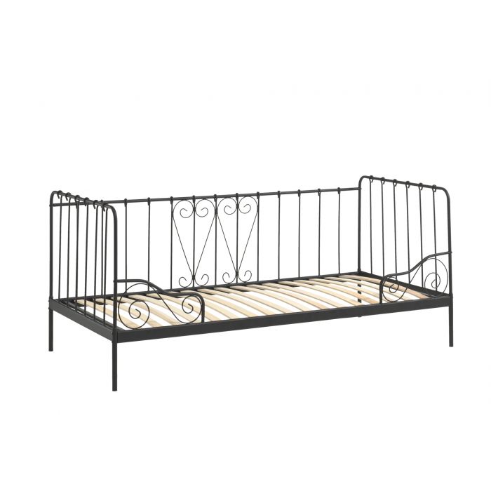 Alice captain bed black 90x200cm