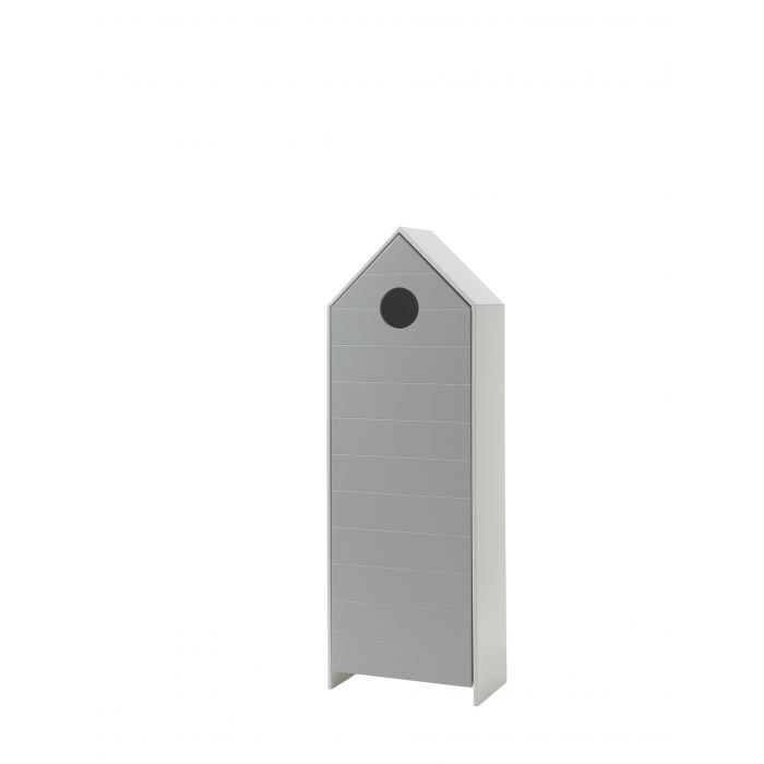 Casami wardrobe 1 door grey