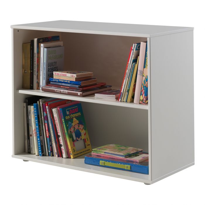 Pino bookcase for midsleeper white *