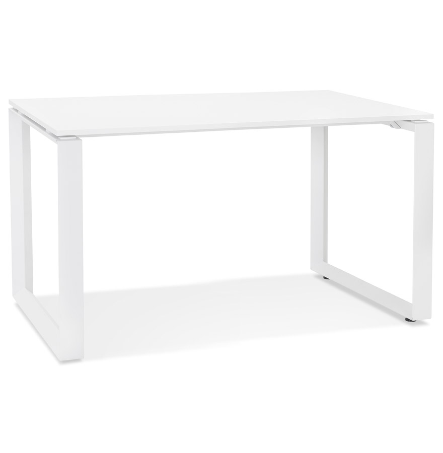 Alterego Desk BAKUS 120x60 cm Farba rámu Biela Stolová doska Biela