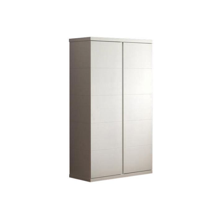 Lara 2 door wardrobe white