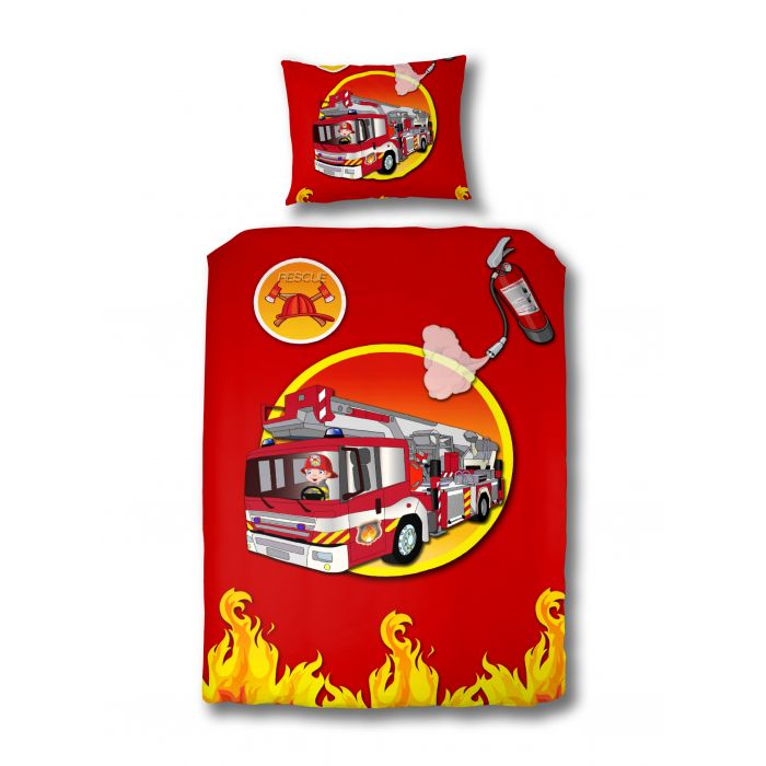 Bedcover fire truck