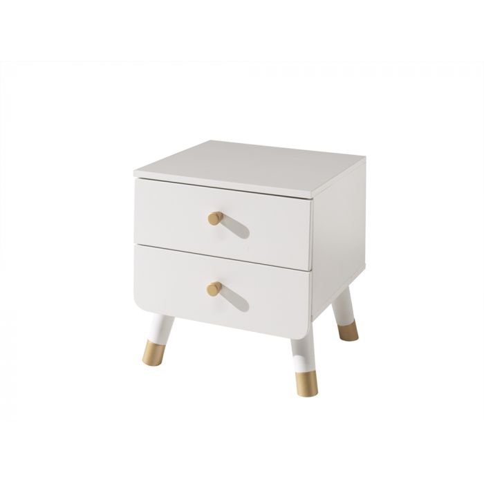 Billy nightstand satin white