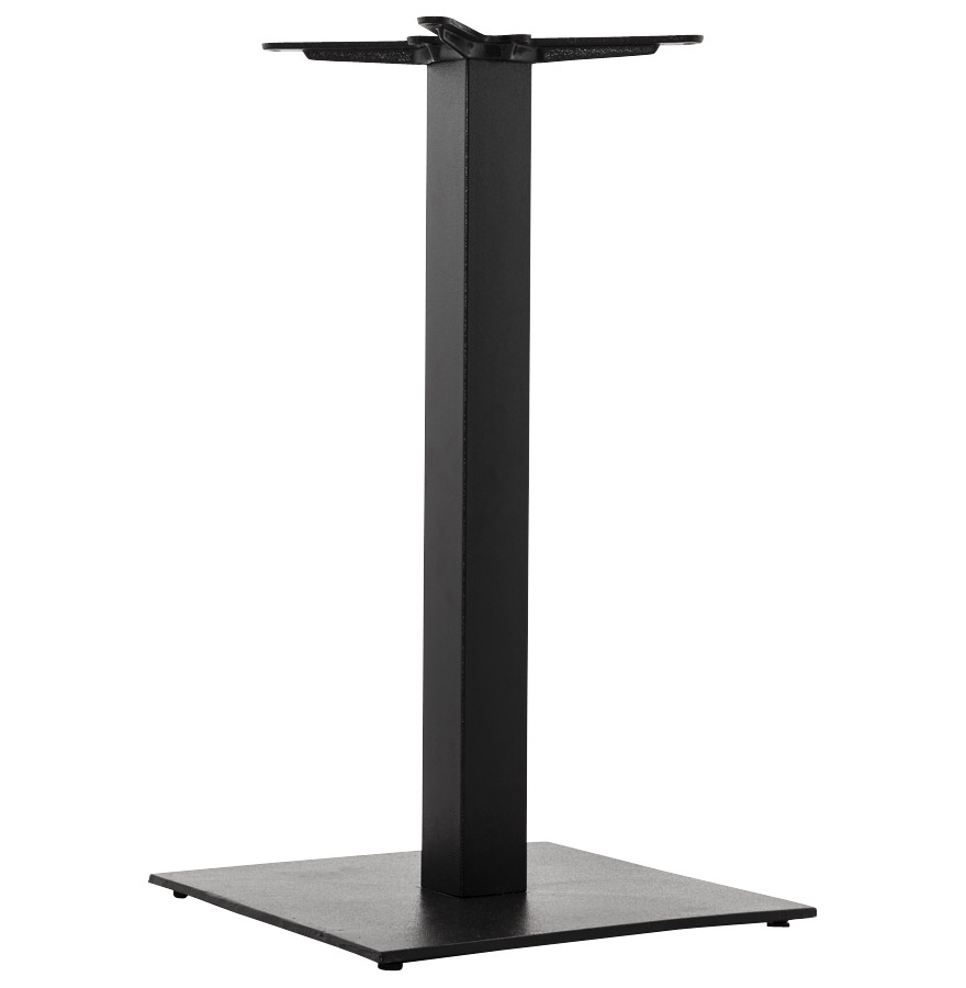 'NERO' 90 Table Leg in Black Painted Metal