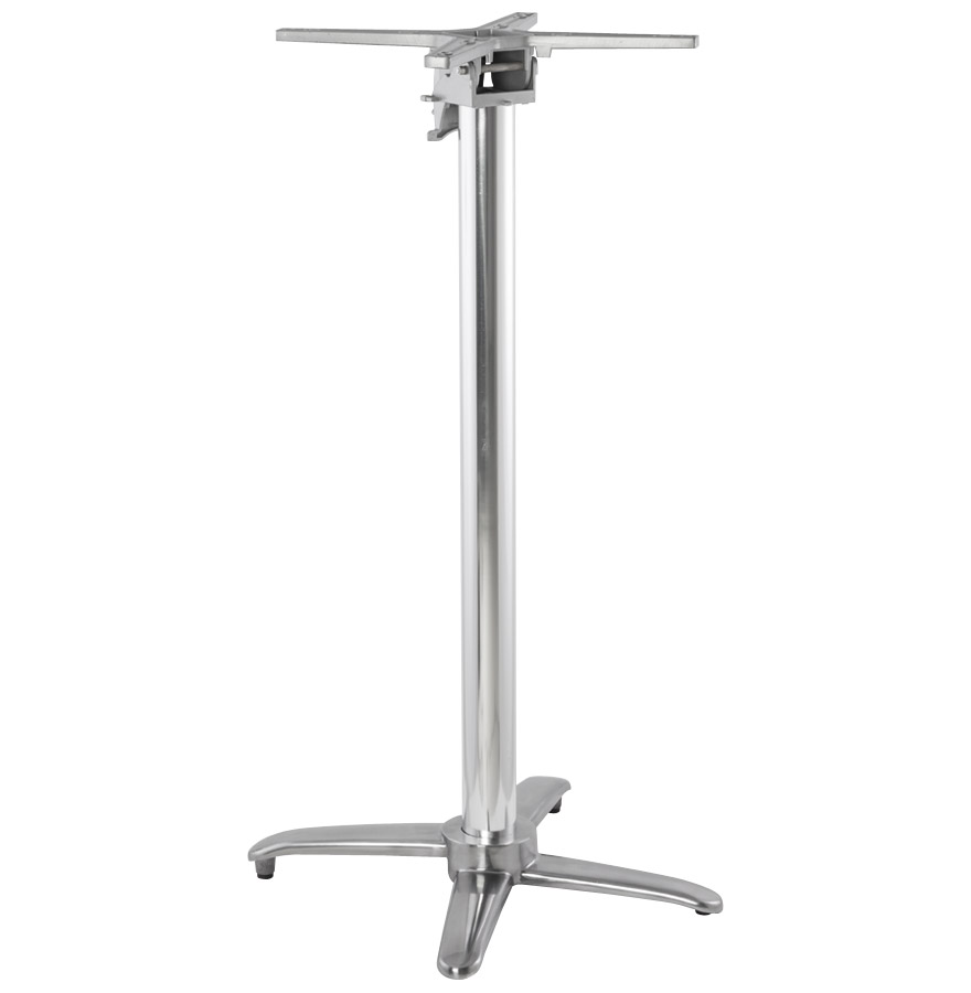 Alterego table frame PRATIK version 110cm height colour aluminium